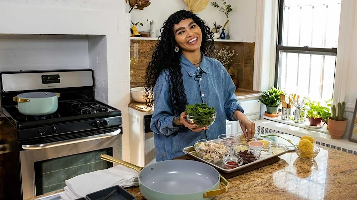 Sophia Roe Cooks Plant-Based Pasta Using Our New S...