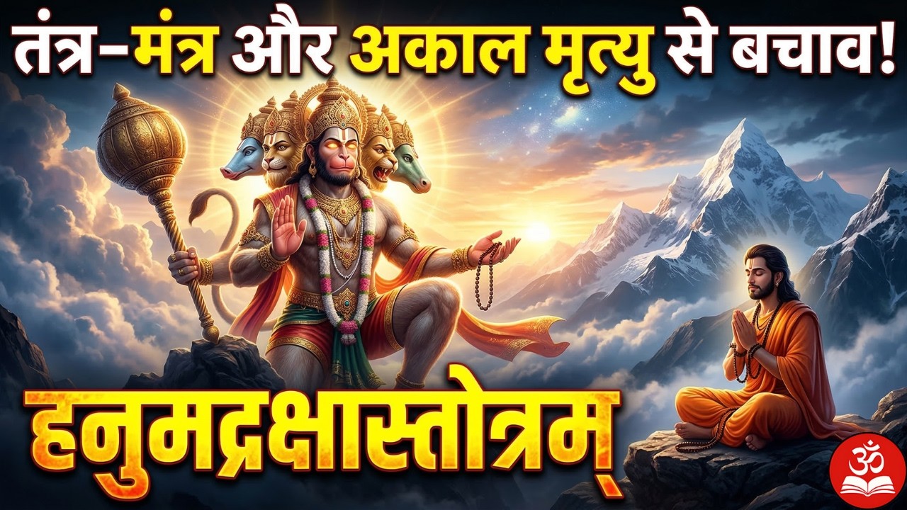 हनुमद्रक्षास्तोत्रम् - महाबली हनुमान का साक्षात् और अभेद्य रक्षा घेरा | Hanumad Raksha Stotram