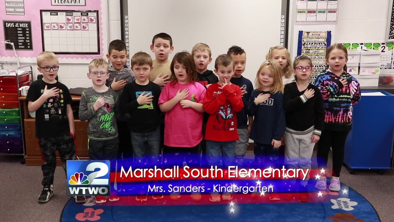 Marshall South Elementary - Mrs. Sanders - Kindergarten - YouTube