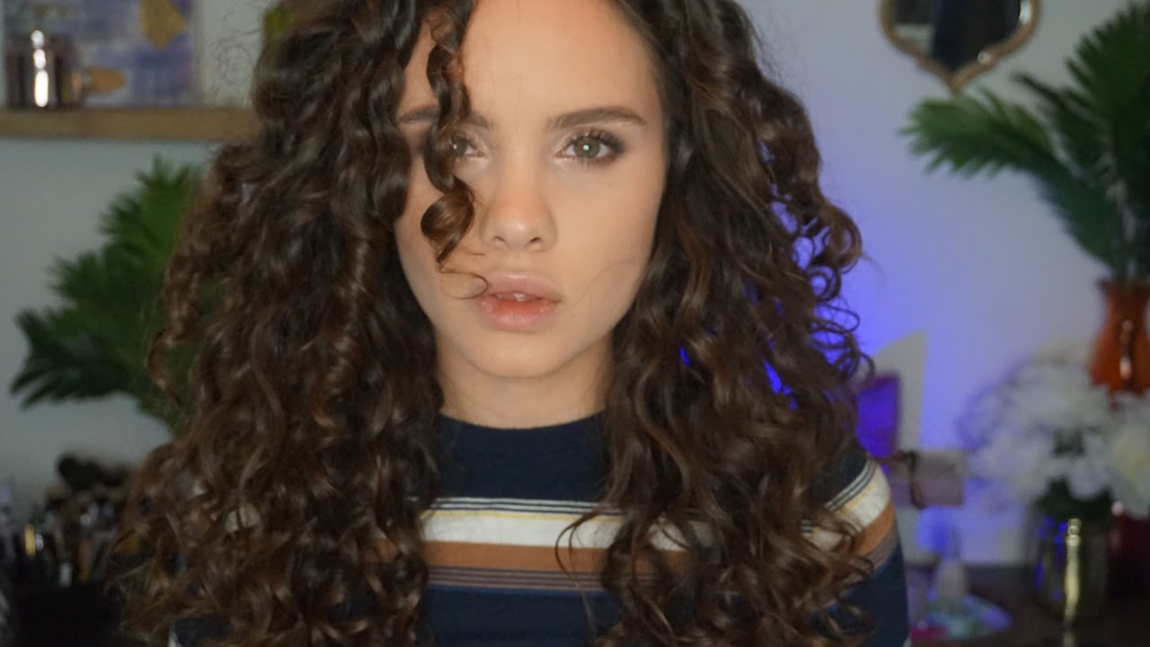 Curly Hair Routine  Curly + Wavy Hair [UPDATED] - YouTube
