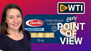 BARILLA Gluten Free Oven-Ready Lasagne | Our Point Of View Gluten Free Lasagna Noodles Recipe