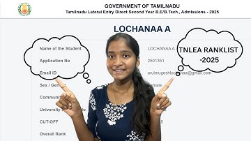 TNLEA 2025 Rank List Released | How to Check Your Rank & What’s Next?