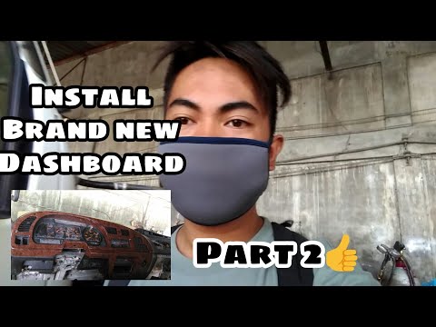 How To Install Dashboard(ISUZU GIGA STANDARD)