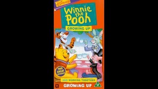 Opening to Winnie the Pooh Growing Up and Working Together UK VHS