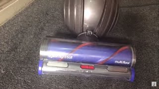 Dyson Light ball Multi Floor (same as SMALL BALL ALLERGY) Demo and testing in UK HOME!