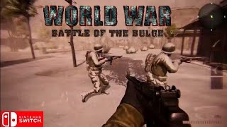 World War Battle Of The Bulge Nintendo switch gameplay