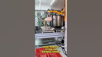 Smart Robotic system For Materials 😎#depalletizing  #palletizer #palletizing#flour  #depalletizer