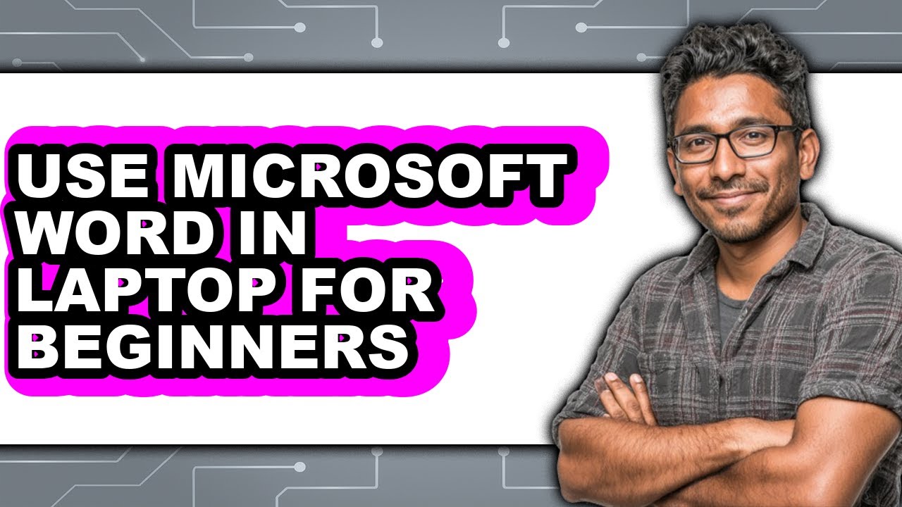 How to Use Microsoft Word in Laptop for Beginners (easy Method) - YouTube