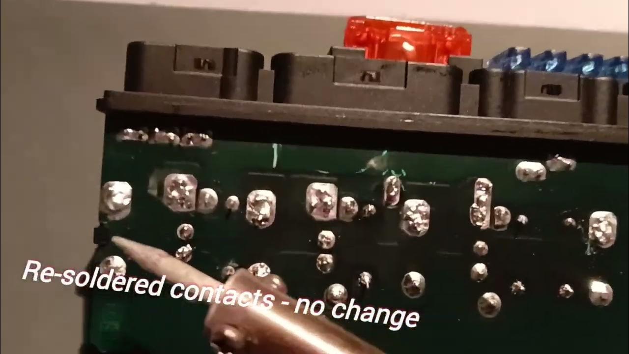 Detecting Mercedes W210 K40 Relay E420 E320 SLK230 YouTube