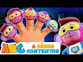 ABC Español | Familia dedo de superhéroes - Canciones infantiles animadas | A Bebés Contentos