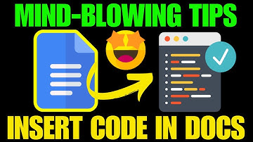 HOW TO FORMAT CODE BLOCKS IN GOOGLE DOCS | Insert Code Block | Google Docs Code Blocks