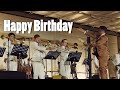 Capture de la vidéo The Swingin' Cats Big Band - Happy Birthday Song | Featuring George Zervos @Georgezervosofficial