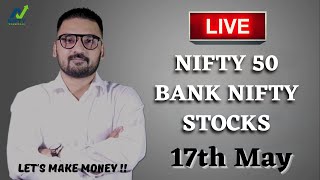 17 May 2022 - Live Intraday Analysis | Bank Nifty Live Analysis | Ahmad Ali Khan Nifty Technicals