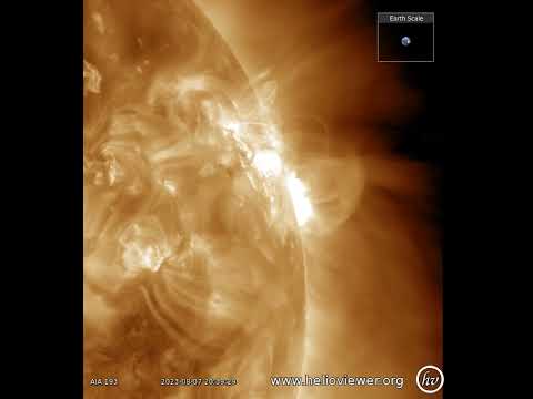 💥Another major X1.51 flare from sunspot region 3386, this was the 4th X in 24 hours- 7.8.23