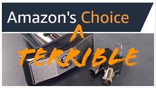 [925] Picked in Seconds: “Amazon’s Choice” Vending Machine Lock