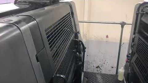 led uv curing lamp installed on Heidelberg 72 FP