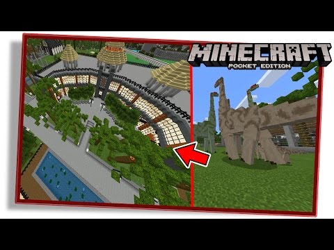 Minecraft Mostrando Mapas - Jurassic Park!  Doovi