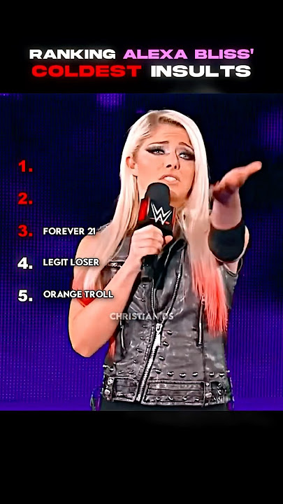 Alexa Bliss' Coldest WWE Insults 🔥