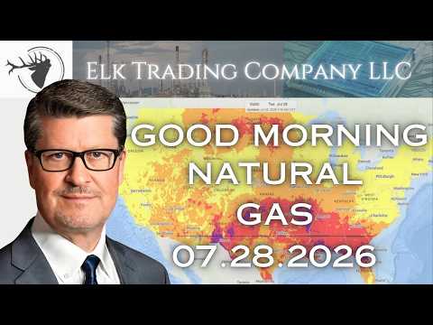 Daily Natural Gas Report - August Futures (NGQ26 @ 2.692) | 07.28.2026
