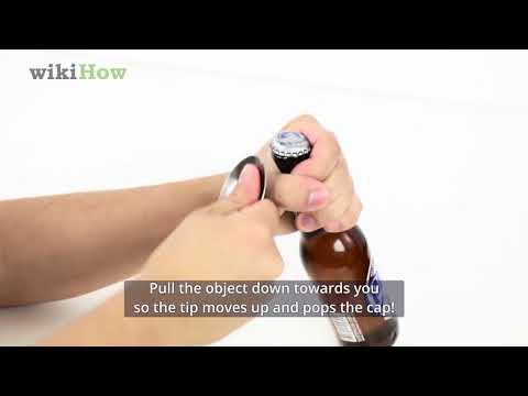 How To Open A Bottle Without A Bottle Opener