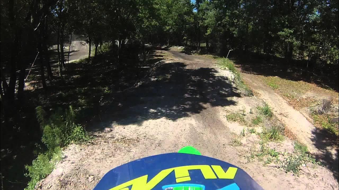 Private MX Track..Kawi 450. Crash at End YouTube