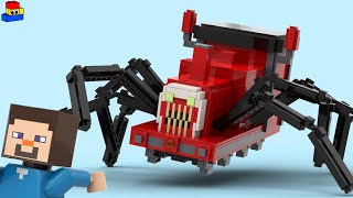 How to make Minecraft Choo Choo Charles out of LEGO! (tutorial)