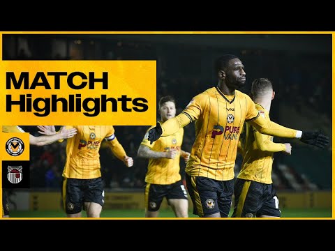 Newport Grimsby Goals And Highlights