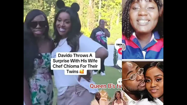Davido and Chioma celebrate their twins babies Birthday In Atlanta Georgia 