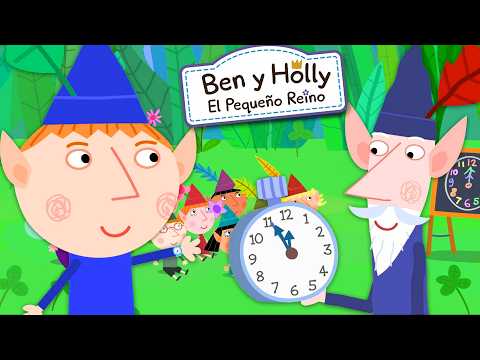 Ben y Holly🧚‍♂️¿Cómo aprender a leer la hora en el reloj? 🕐 Dibujos animados para niños