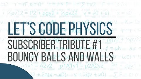 Subscriber Tribute! Bouncy Balls - Episode 1 (Bouncy Balls and Walls)