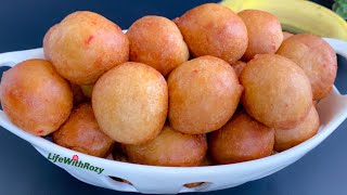 HOW TO MAKE PLANTAIN PUFF PUFF