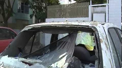 Damage Caused by Rockets Fired from Gaza into Ashkelon, Israel