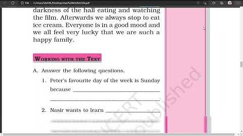 #6EC6_3 || Who I Am - Class 6th NCERT Questions & Answers