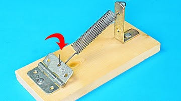 Creative Inventions You Can Make Using Door Hinges!