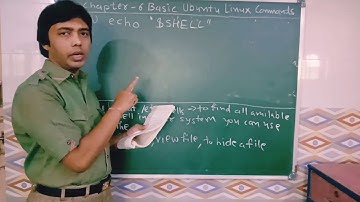 STD-11 Computer Chapter-6 Basic Ubuntu Linux Commands Bharat Sir