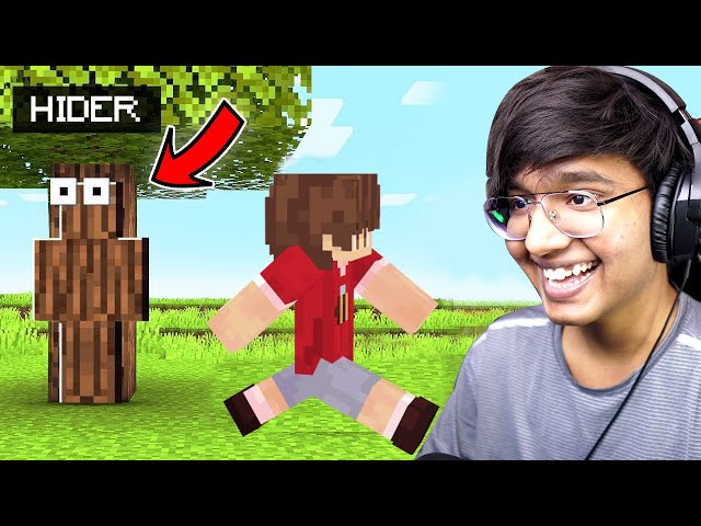 HIDE AND SEEK IN MINECRAFT (VERY FUNNY) class=