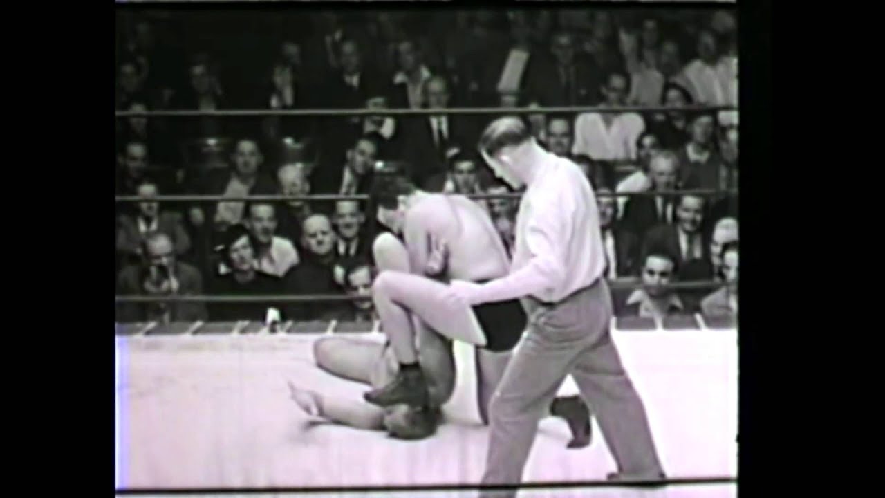 ⁣Cowboy Karl Davis vs Terry McGinnis 1930's 1940's professional wrestling wild Los Angeles 