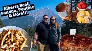 The BEST Food Guide to BANFF, ALBERTA! (everywhere we ate while visiting)