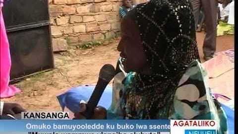 Omuko bamuyooledde ku kubo lwa ssente