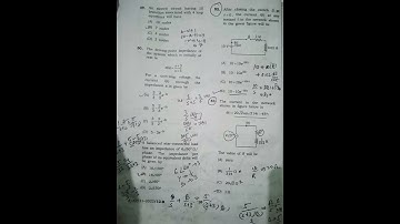 BPSC Assistant Professor Electrical Engineering 12/04/2022 Question paper