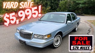 1997 Lincoln Town Car 57K Miles As-Is Sale 5,995 At Specialty Motor Cars