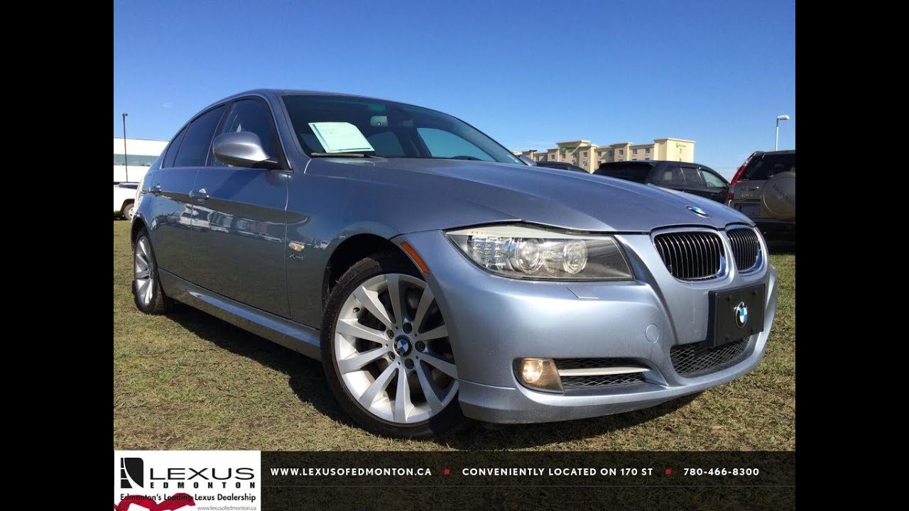 Pre Owned Blue Water 09 Bmw 3 Series 335i Xdrive Awd In Depth Review Wetaskiwin Alberta Youtube