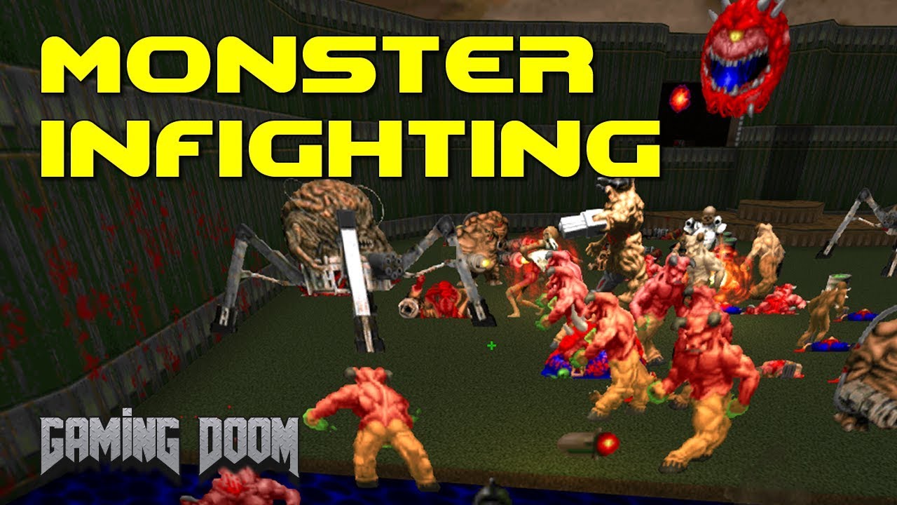 Monster Infighting no Doom - Gaming DooM #13 - YouTube