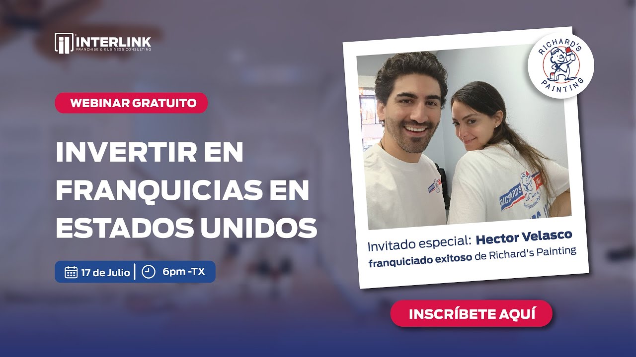 Invierte en franquicias en Estados Unidos: CASO REAL EN VIVO