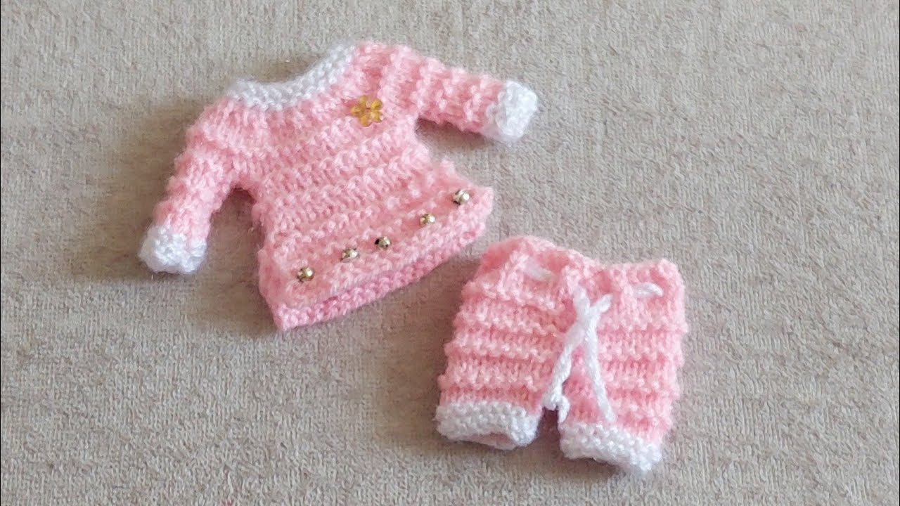 सलाई से बनाए  सुन्दर से कान्हा जी के लिए कुर्ता पजामा।। Beautiful Kurta and Pajama for kanhaji