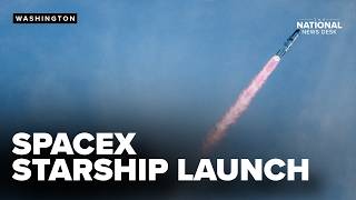 SPACEX LAUNCH: Starship rocket launched into Earth's orbit