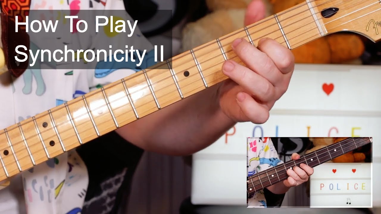 'Synchronicity II' The Police Guitar &amp; Bass Lesson - YouTube