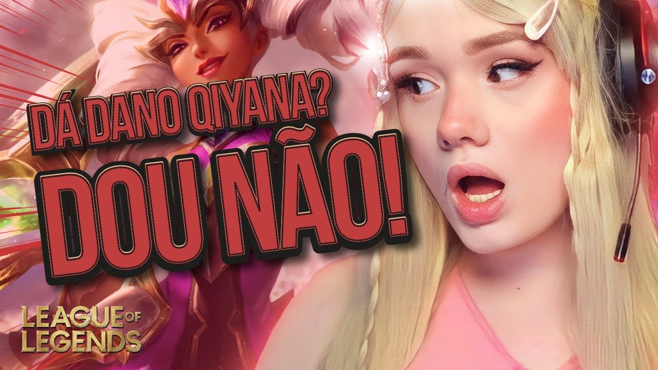 LOL: FIZ UMA PLAY LENDÁRIA DE QIYANA E CHOQUEI O UNIVERSO! | Sabrinoca