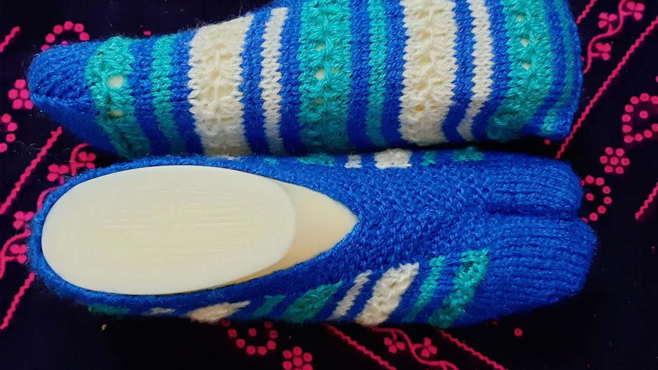 Thumb socks Knitting for ladies 💌anguthe vali jurab - YouTube