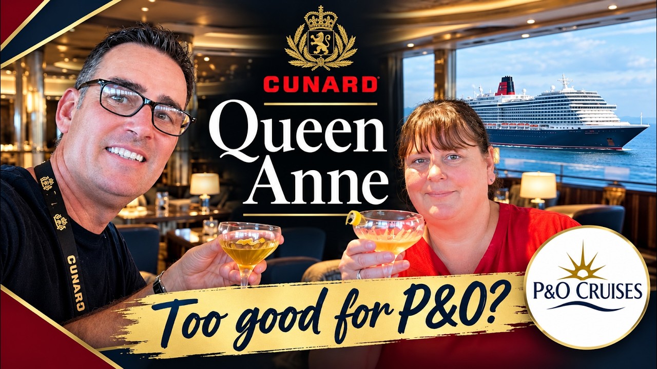 Cunard Queen Anne. Too good for P&O? We take a cruise to see!
